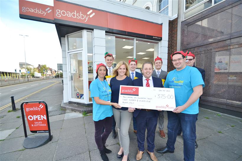 Goadsby's Poole Office Continue To Support Poole Hospital Charity