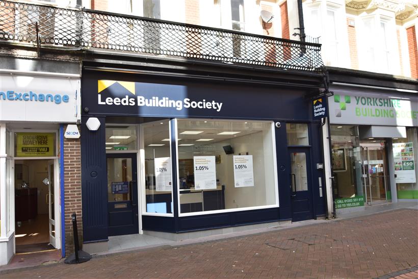 Leeds Building Society Open In The Town Centre