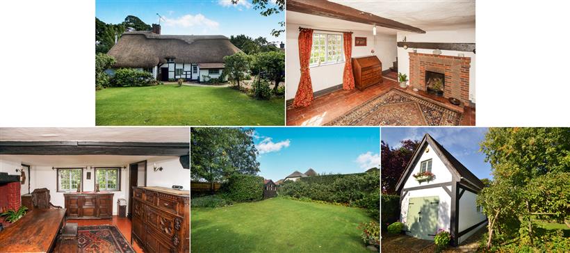 Grade II Listed Detached Thatched Cottage with Self-Contained Annexe close to Fordingbridge Town Centre