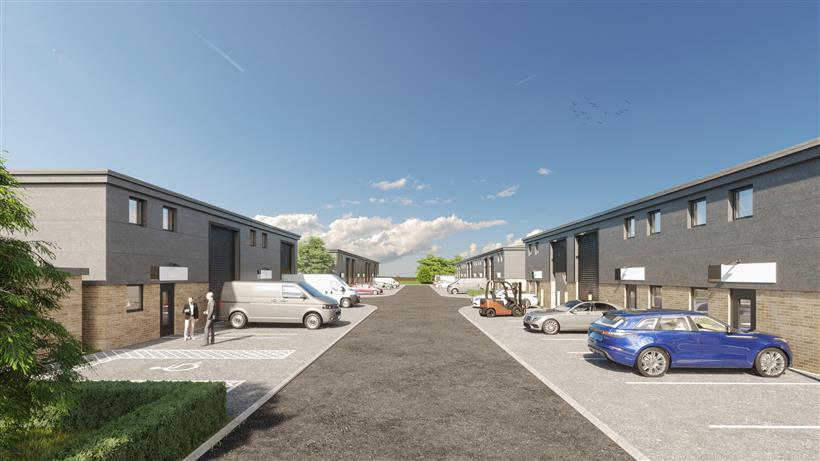 New Industrial/Warehouse Units in Poole Sell Off Plan